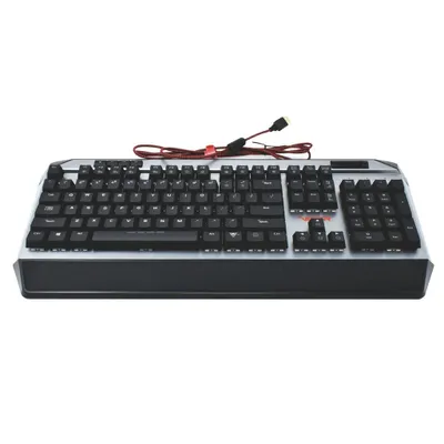 Tastierë mekanike Gaming Patriot Memory V765, USB, RGB, e zezë / e hirtë - 5