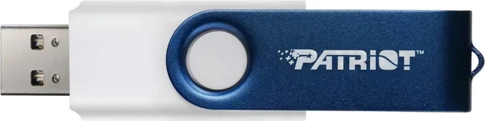 USB flash Patriot Memory Xporter X550, 64GB, Dual USB-A+C, Bardhë/Blu - 3