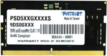 RAM Memorje Patriot SO-DIMM DDR5 32GB 4800MHz