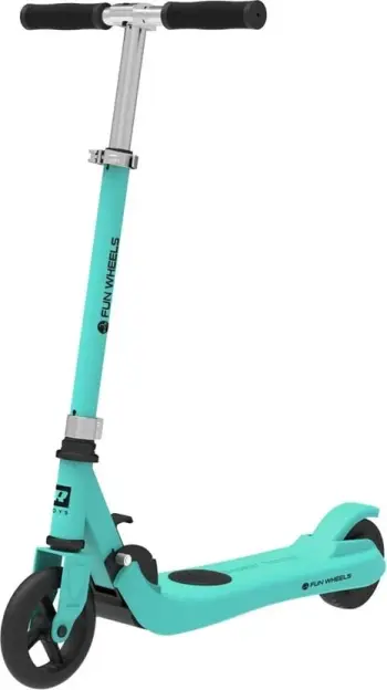 Trotinet për fëmijë Rebel Fun Wheels, me dy rrota, i palosshëm, blu