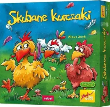 Lojë tavoline Rebel Gra Plucked Chickens, familjare, për fëmijë, shumëngjyrëshe