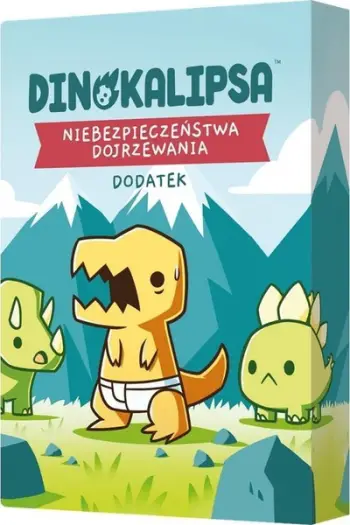 Zgjerim loje Rebel Dinocalypse Dangers of Growing Up, ekspanzion për lojën bazë, kooperative, në shqip