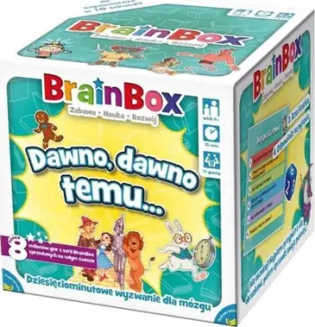 Loja edukative Rebel BrainBox Once Upon a Time, 55 kartela, për zhvillim kujtese, shumëngjyrëshe