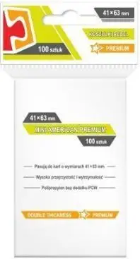 Këllëf për letra loje Rebel T-shirts Mini American Premium, 100 copë