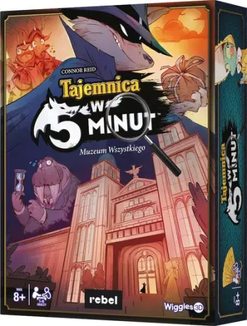 Lojë shahu tavoline Rebel Mystery in 5 Minutes, familjare, bashkëpunuese