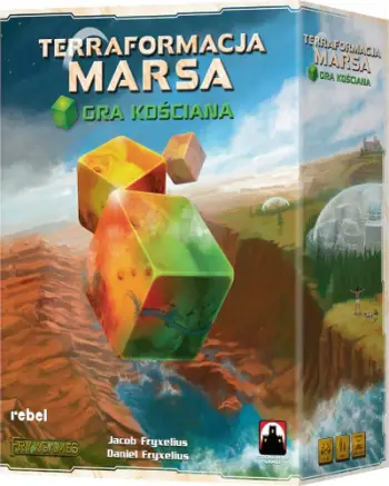 Lojë tavoline Rebel Terraforming Mars The Dice Game, strategjike, me zare