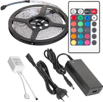 Shirit LED Rebel, 60 copë / m, 14,4 W / m, 12 V, RGB shumëngjyrësh (LED0175-2)