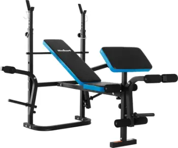 Stol multifunksional REBEL ACTIVE, i rregullueshëm, me preacher bench, i zi
