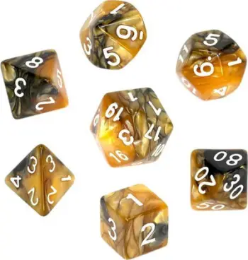 Set zaresh Rebel, 7 copë, të kafta