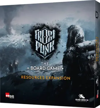 Zgjerim loje tavoline Rebel Frostpunk Resources, 98 miniatura plastike resursesh, shumëngjyrëshe