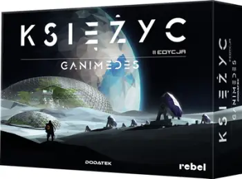Zgjerim loje tavoline Rebel Ganimedes Moon, për lojën bazë Ganimedes