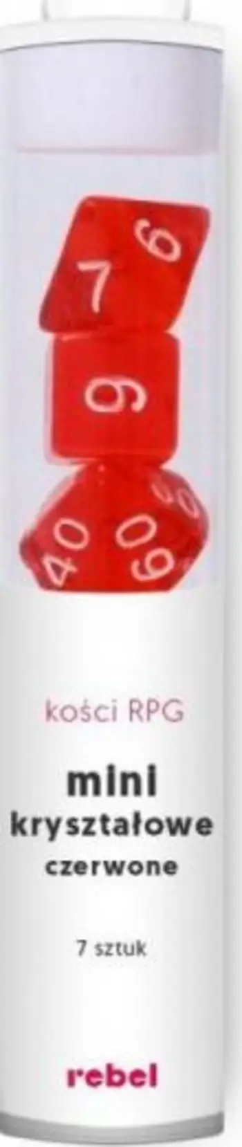 Set me zare Rebel RPG Mini Crystal, të kuqe