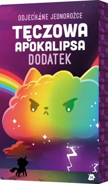 Zgjerim loje tavoline Crazy Unicorns Rebel Crazy Unicorns Rainbow Apocalypse, 54 letra