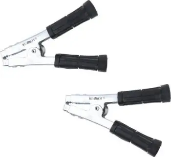 Kapëse krokodili Rebel 600A, çelik i veshur me zink, e zezë