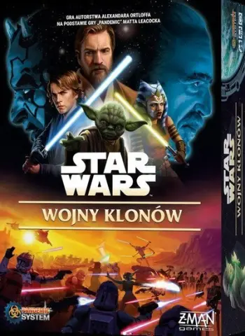 Lojë tavoline Rebel Gra Star Wars The Clone Wars, kooperative, 1 5 lojtarë, shumëngjyrëshe