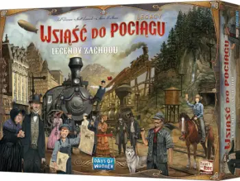 Lojë tavoline Rebel Ticket to Ride Legacy Legends of the West, kampanjë 12 lojëra, strategjike, shumëngjyrëshe