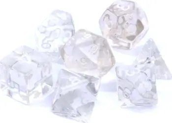 Set zaresh Rebel RPG Crystal, transparent