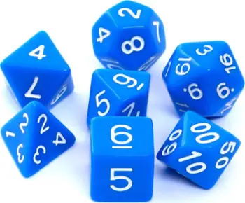 Set zare Rebel RPG (106188), 7 copë, të kaltër