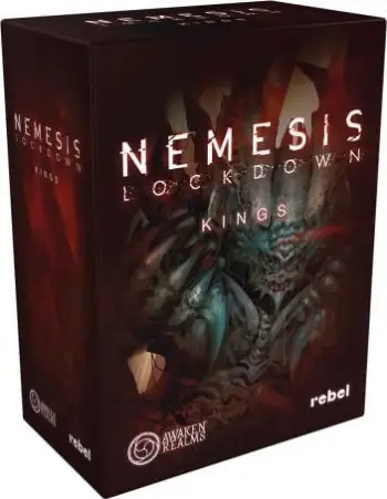 Zgjerim lojë tavoline Rebel Awaken Realms Nemesis Lockdown Kings, set miniaturash, aksesor kozmetik, shumëngjyrësh