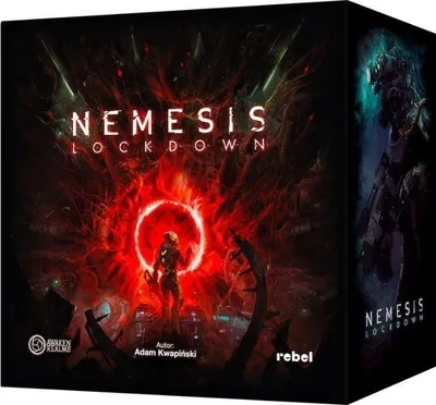 Lojë tavoline Rebel Nemesis Lockdown, survival horror, 1 5 lojtarë, shumëngjyrëshe - 1