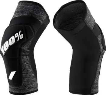 Mbrojtëse gjuri 100% RIDECAMP, MTB, neopren i ajrosur, gri e zezë, L