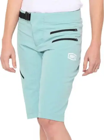 Shorts çiklizmi 100% Airmatic për femra, madhësia L, ngjyra seafoam