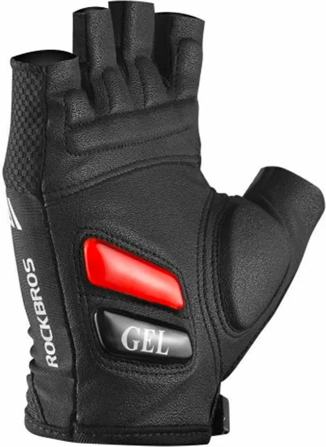 Doreza çiklizmi Rockbros S143-BK, L, me xhel, e zezë - 3