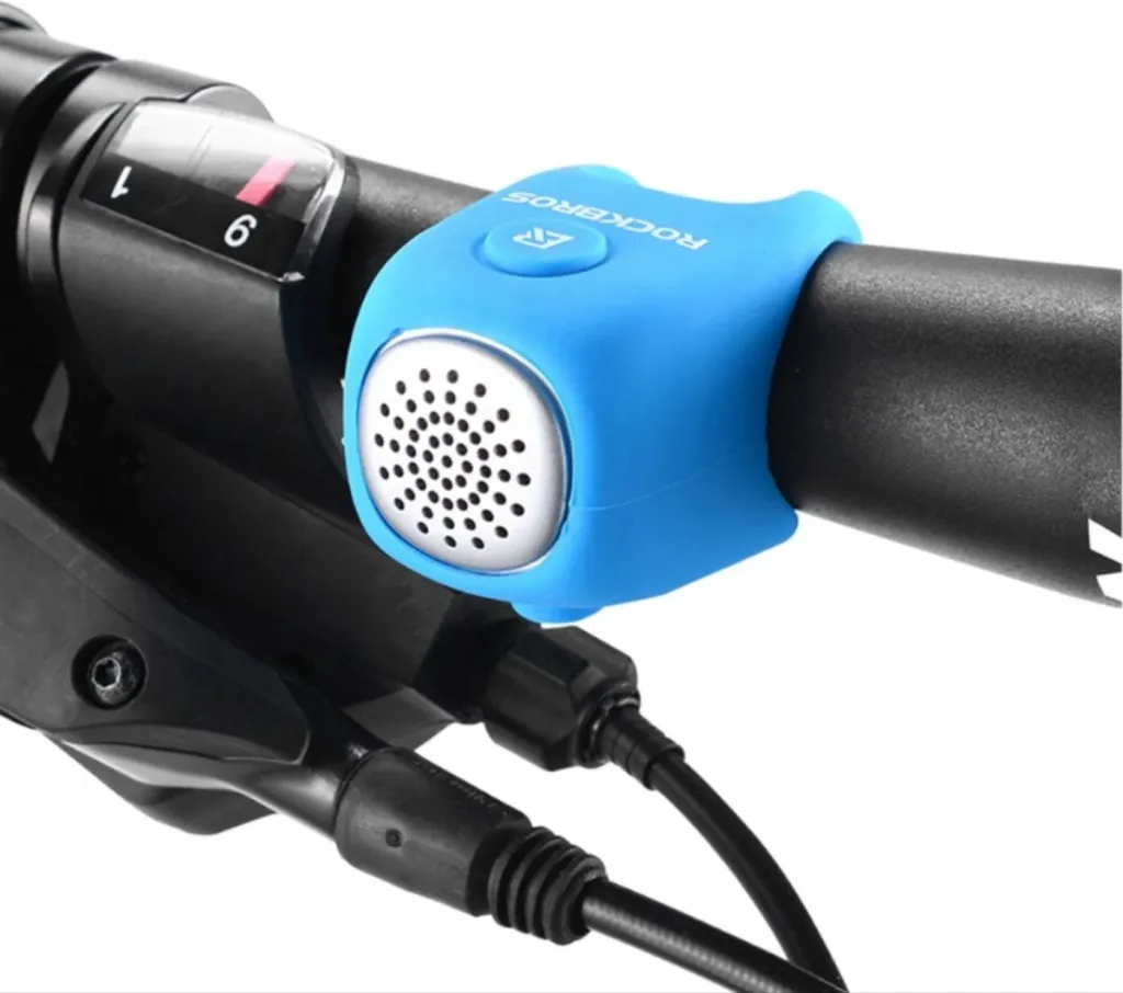 Zile elektronike biçiklete Rockbros CB1709BU, silikon, Kaltër - 2