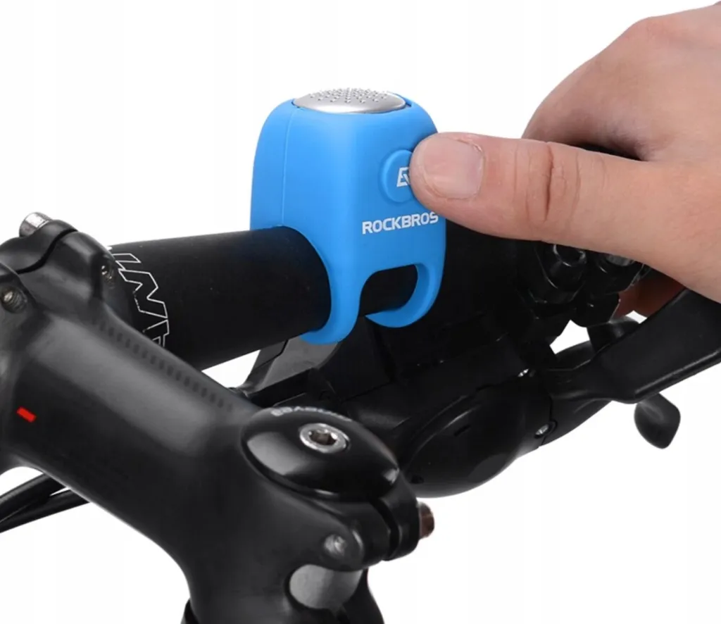 Zile elektronike biçiklete Rockbros CB1709BU, silikon, Kaltër - 3