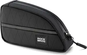 Çantë trekëndore për kornizë biçiklete Rockbros 30120121001, 0.8l, e zezë