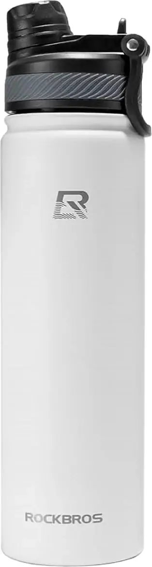 Shishe termike Rockbros 35210029006 për biçikletë, 650 ml, e bardhë