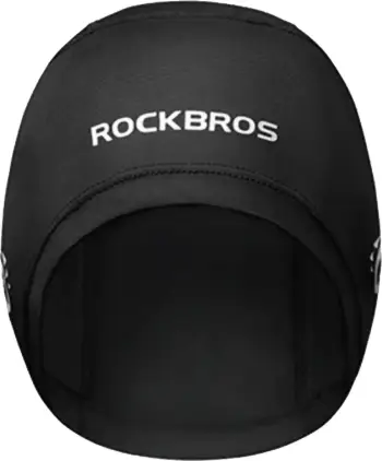 Kapelë çiklizmi Rockbros YPP037 me prerje për syze, e zezë