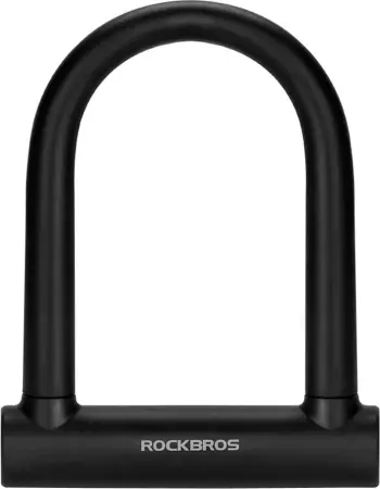 Bravë biçiklete Rockbros RKS610-BK U-lock, e zezë