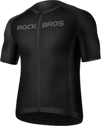 Bluzë çiklizmi Rockbros 15120002005, mëngë të shkurta, XXL, e zezë