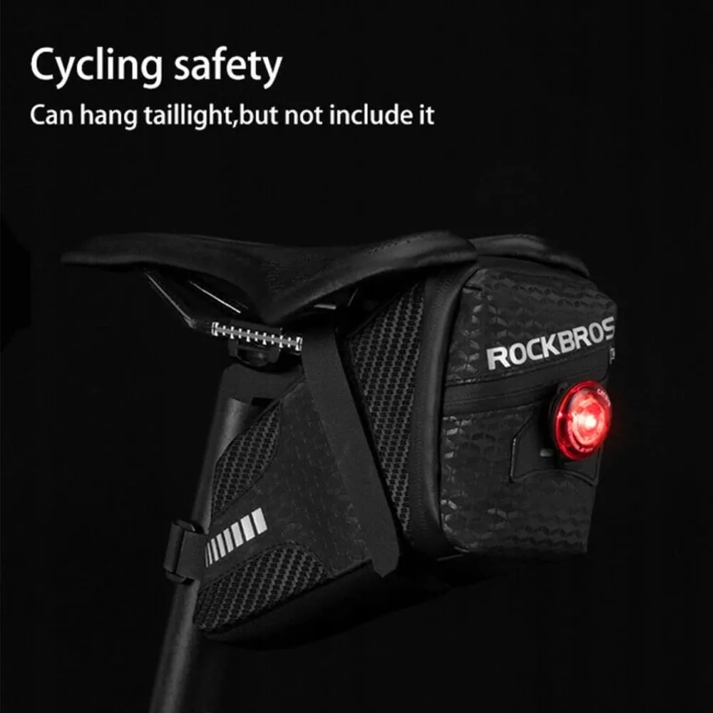 Çantë biçiklete Rockbros C29-BK, nën sedilje, 1.5L, e zezë - 5