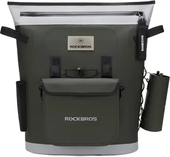 Çantë shpine termike Rockbros 3016001401, 18 l, e gjelbër