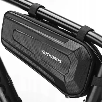 Çantë kornize për biçikletë Rockbros B67, 2.5L, najlon/TPU, e zezë