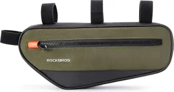 Çantë kornize për biçikletë Rockbros 30120079001, 1.7L, e gjelbër e zezë