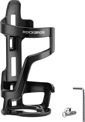 Mbajtëse shishe për biçikletë Rockbros 31210012001, polikarbonat, e zezë