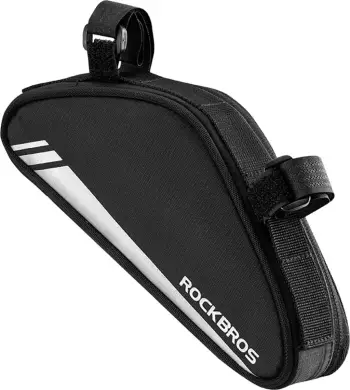 Çantë kornize për biçikletë Rockbros B55-BK, 0.7L, najlon, e zezë