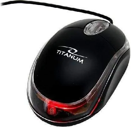 Maus Titanum Raptor, me kabllo, USB, i zi - 1