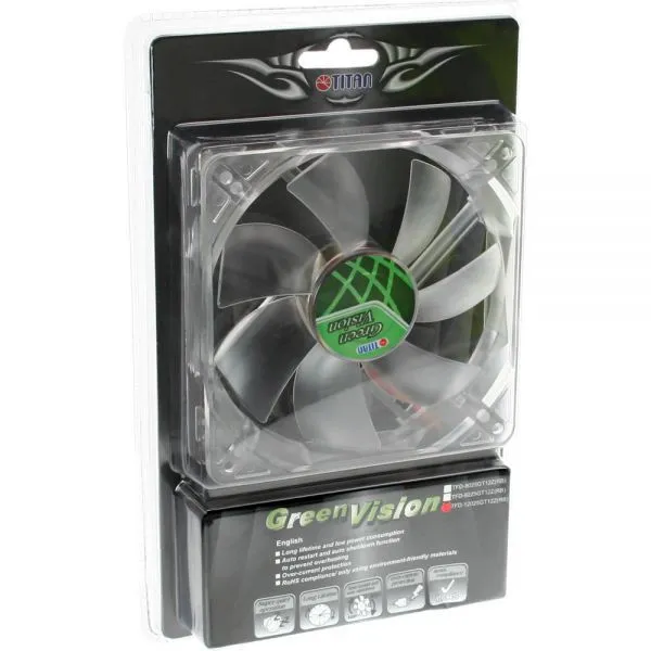 Ftohës Titan Green Vision, 120 mm - 2