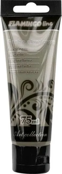 Ngjyrë akrilike Titanum Flamingo Line, 75ml, 097-e hirtë - 1