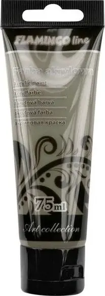 Ngjyrë akrilike Titanum Flamingo Line, 75ml, 097-e hirtë