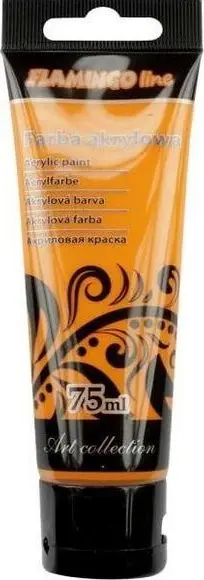 Bojë akrili Titanum, portokalli, 75 ml
