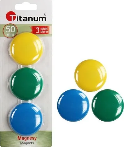 Magnet për tabela Titanum 50mm, 3 copë - 1