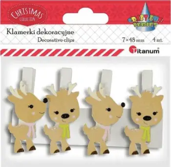 Kllapa druri Titanum për dekor, 4 copë
