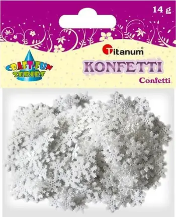 Xixa dëbore Titanum, 14 g, të bardha