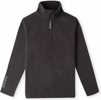Bluzë me fërtele ONeill Jacks Hz Fleece Jr, 100% poliester i ricikluar, zinxhir ¾, shumëngjyrëshe