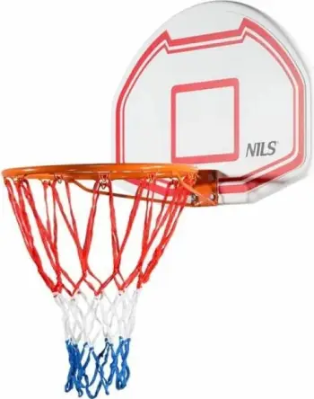 Tabla basketbolli NILS TDK009, PVC, për përdorim shtëpiak, shumëngjyrëshe